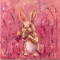 “Pink Garden” - A Painting Series by Artist Marina Stognieva